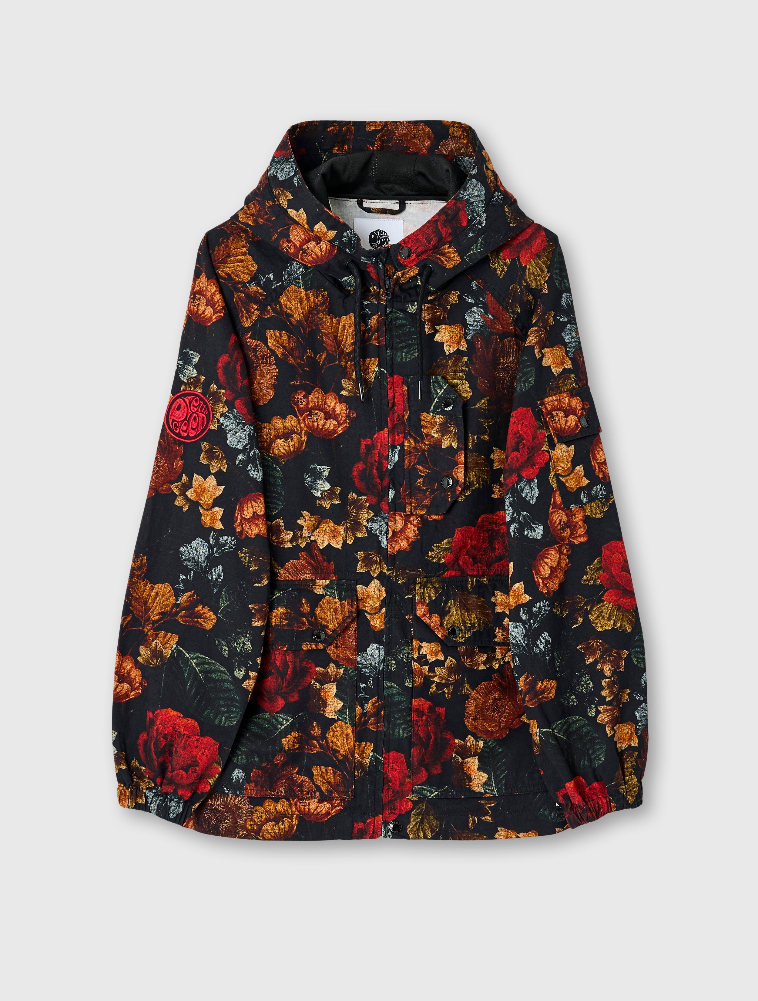 Pretty Green スタンドカラージャケット Navy Travis Colourblock Overhead Jacket – Pretty Green Store