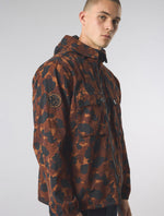 Brown Brindle Hooded Jacket