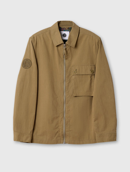 Khaki Feltham Overshirt