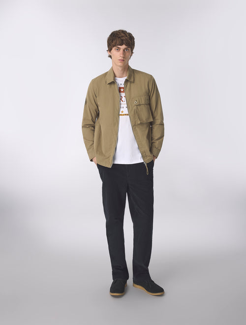 Khaki Feltham Overshirt