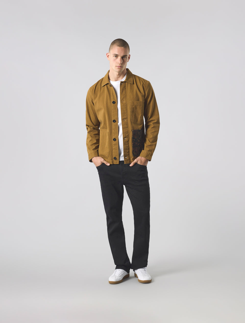 Brown Parthian Pocket Overshirt