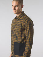 Black Whitworth Check Overshirt