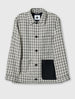 Stone Whitworth Check Overshirt