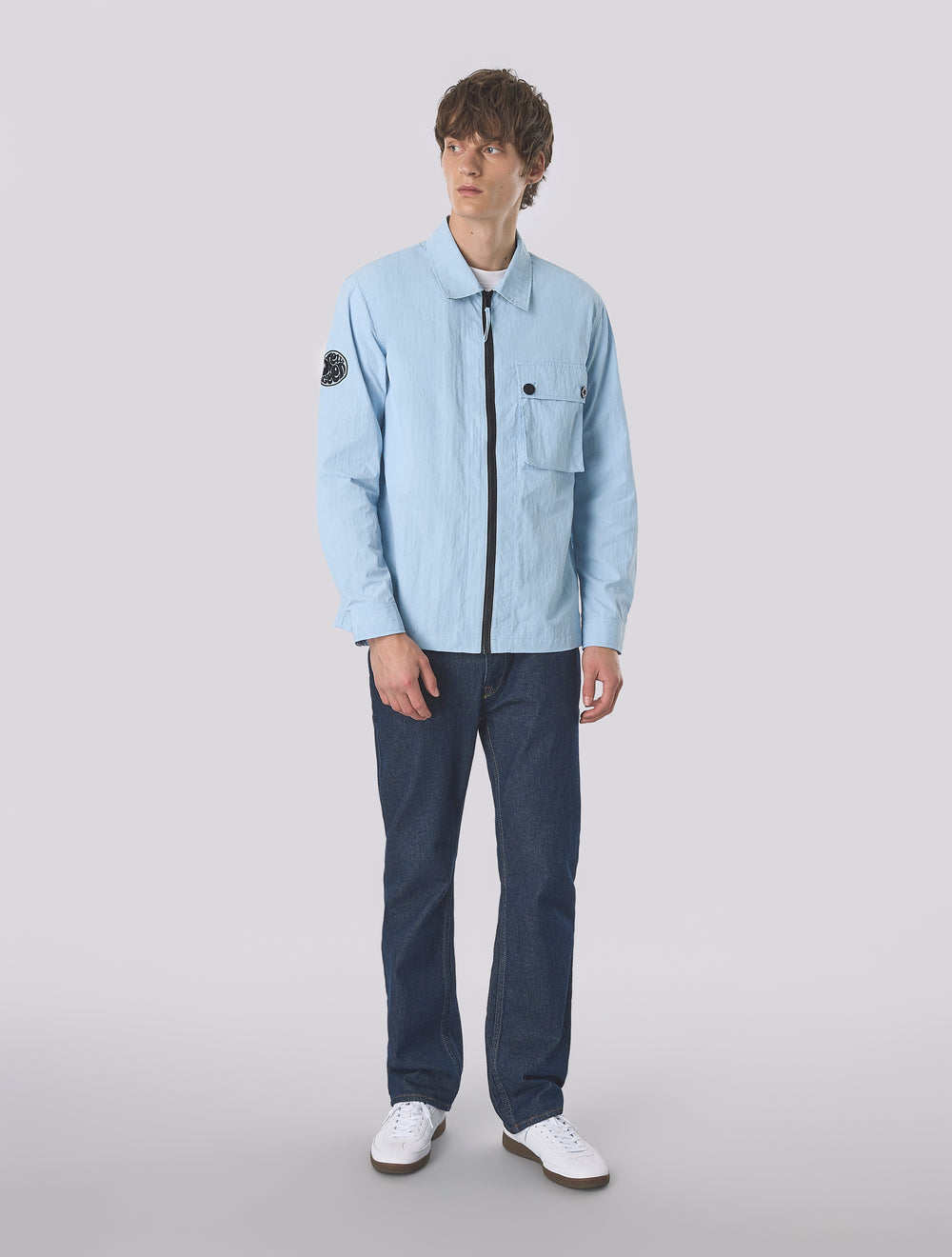 Sky Blue Heaton Overshirt
