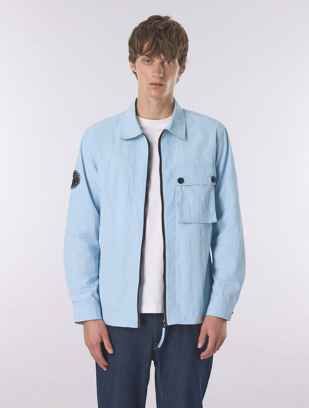 Sky Blue Heaton Overshirt