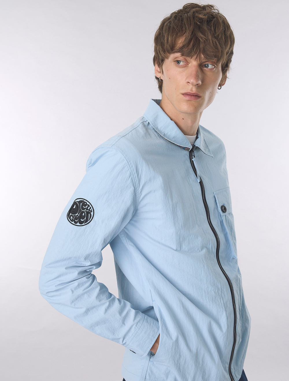 Sky Blue Heaton Overshirt
