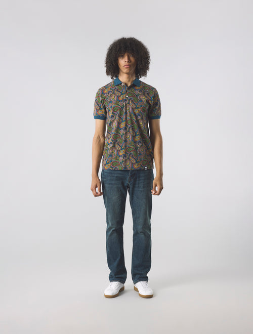Multi House Paisley Polo