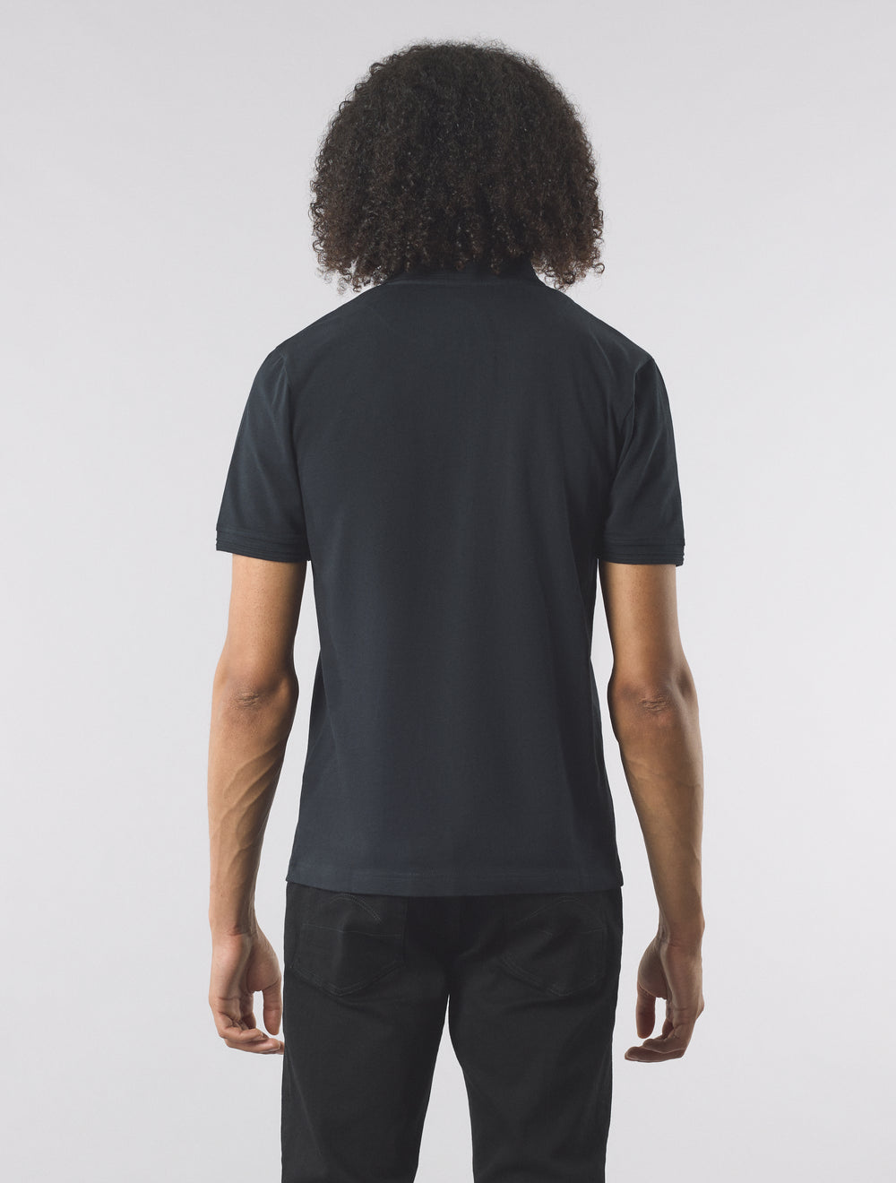 Black House Paisley Placket Polo