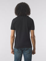 Black Parthian Motif Polo