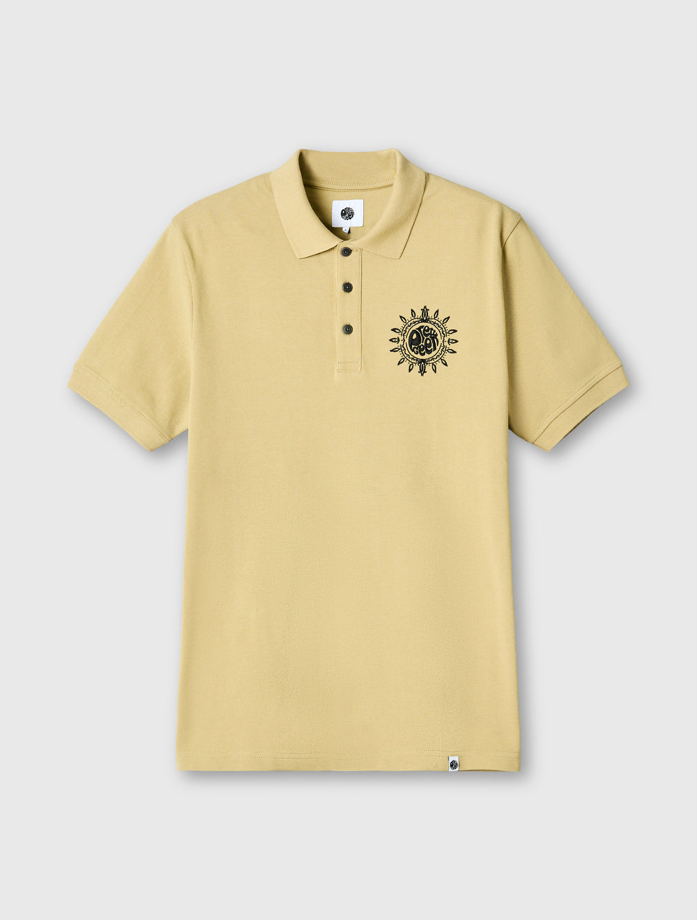 Taupe Parthian Motif Polo
