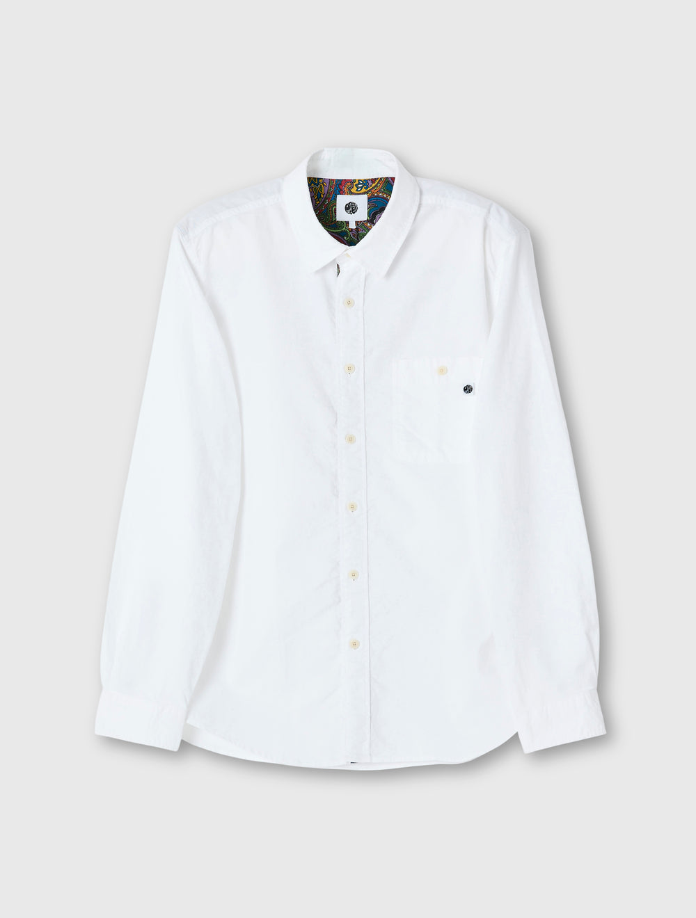 White House Paisley Oxford Shirt