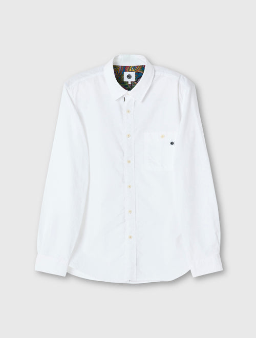 White House Paisley Oxford Shirt