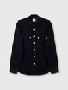 Black Campbell Cord Shirt