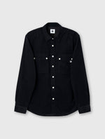 Black Campbell Cord Shirt