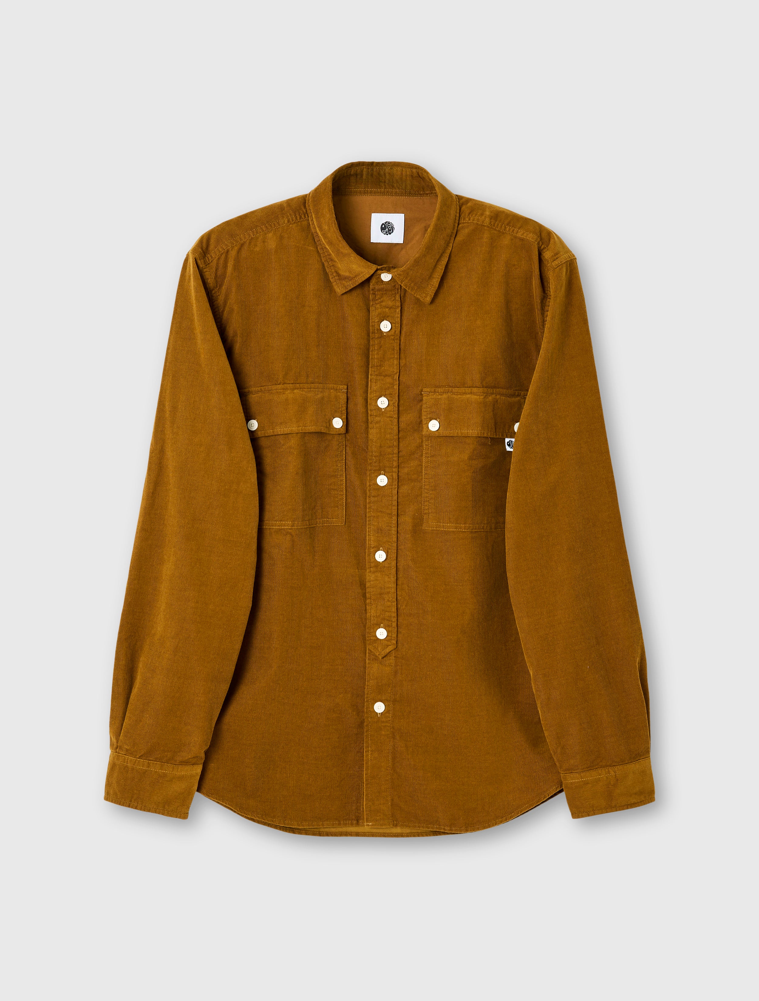 Brown Campbell Cord Shirt – Pretty Green Store