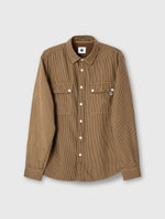 Khaki Wykeham Check Shirt