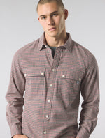 Navy Wykeham Check Shirt