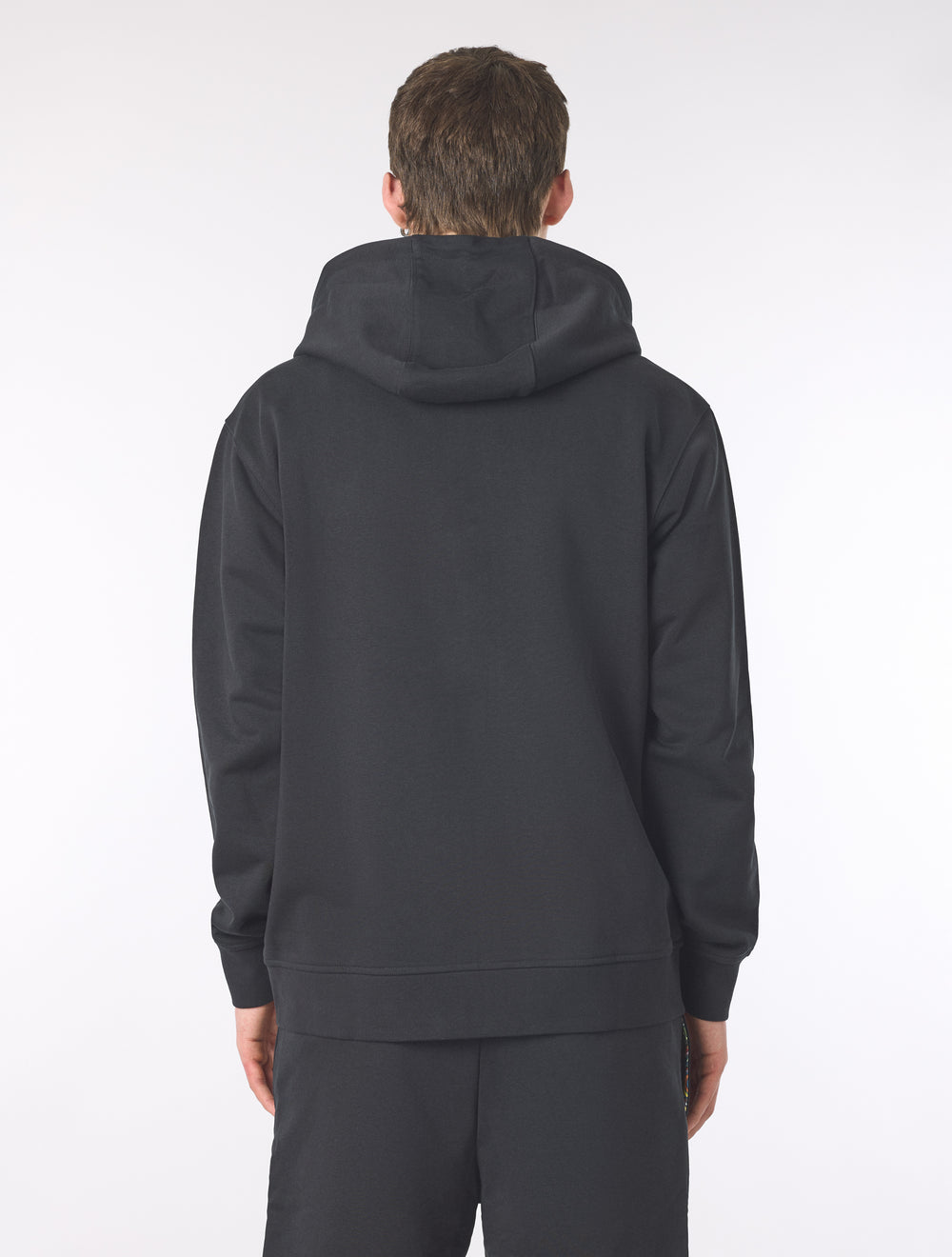 Black Lounge Zip Up Hoody