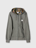 Grey Lounge Zip Up Hoody