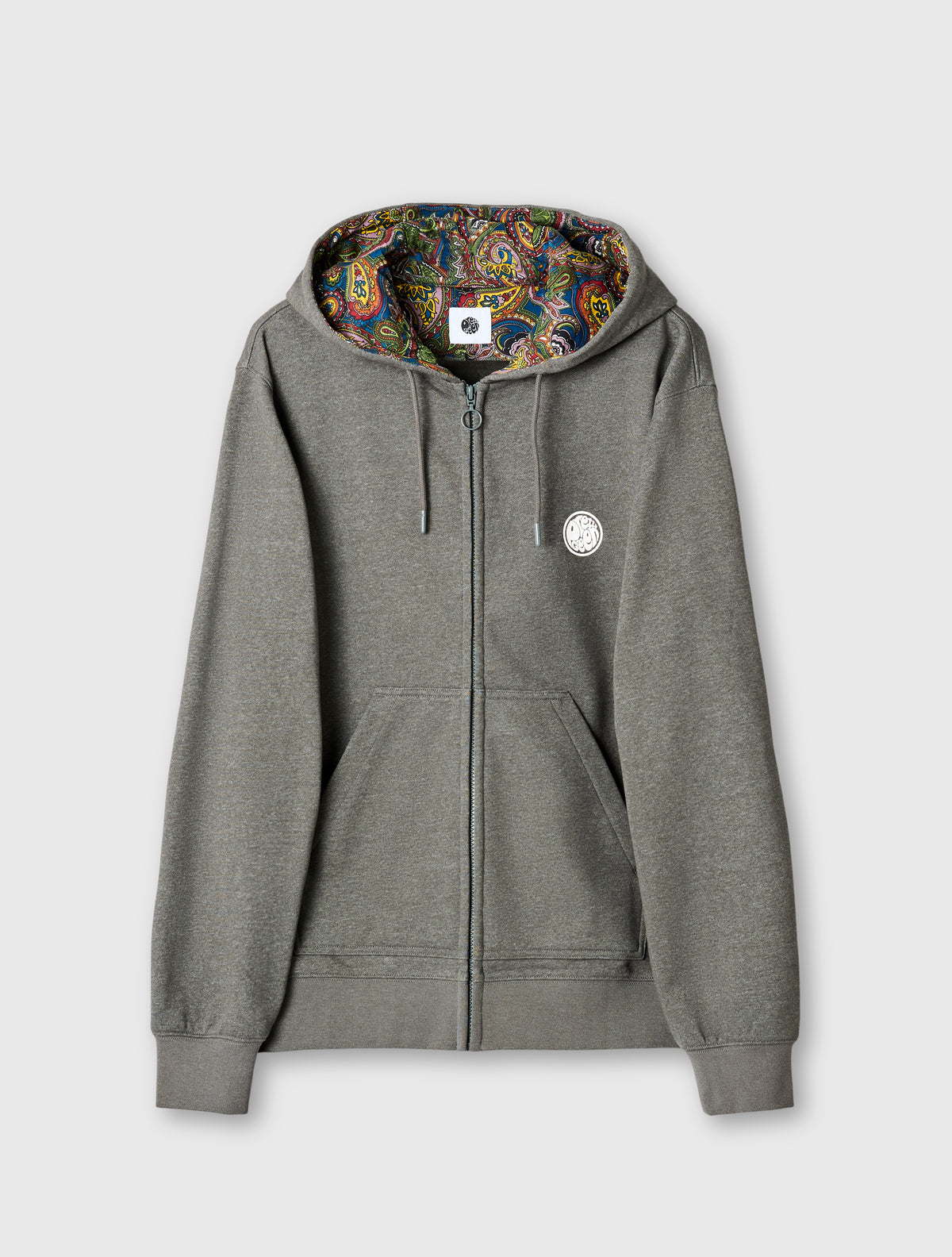 Grey Lounge Zip Up Hoody