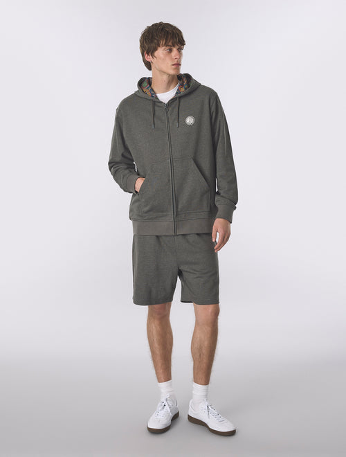 Grey Lounge Zip Up Hoody