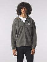 Grey Lounge Zip Up Hoody