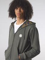 Grey Lounge Zip Up Hoody