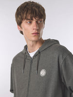 Grey Lounge Zip Up Hoody