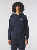 Navy Lounge Zip Up Hoody