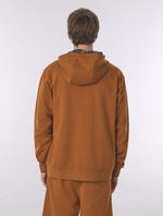 Orange Lounge Zip Up Hoody