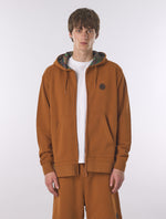 Orange Lounge Zip Up Hoody