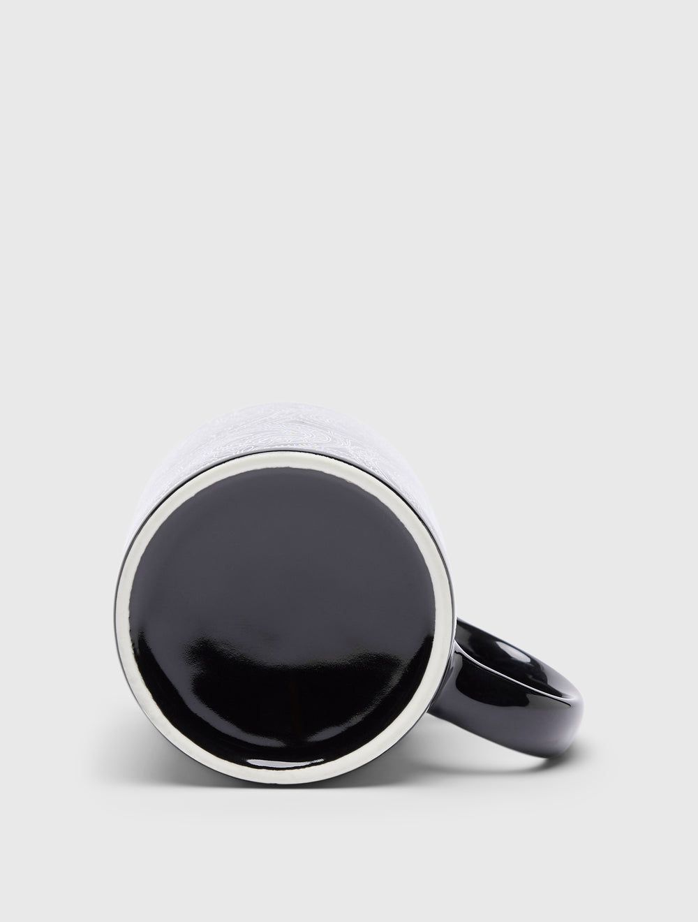 Black Paisley Mug