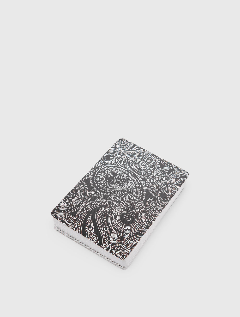 Black Paisley Playing Cards