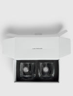 Clear Whiskey Glass Set