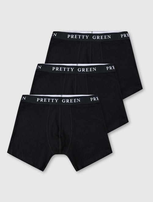 Black 3 Pack Nimbus Boxers
