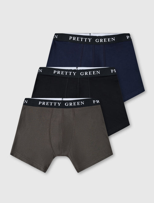 Grey 3 Pack Nimbus Boxers