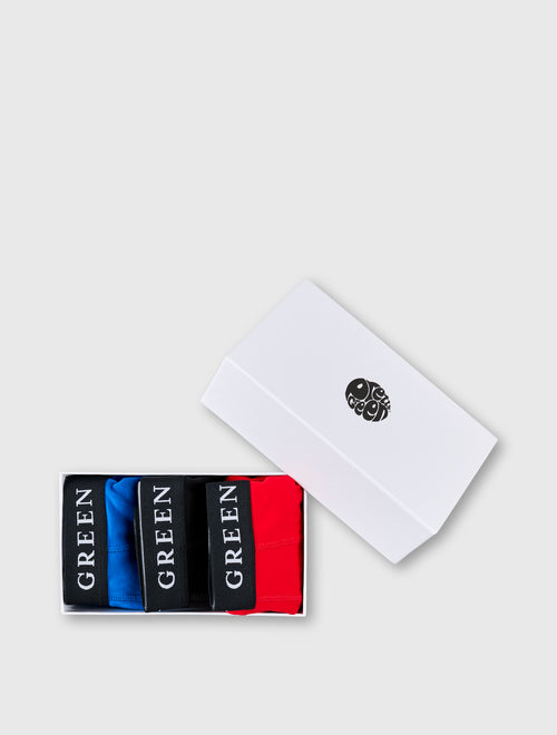 Red 3 Pack Nimbus Boxers