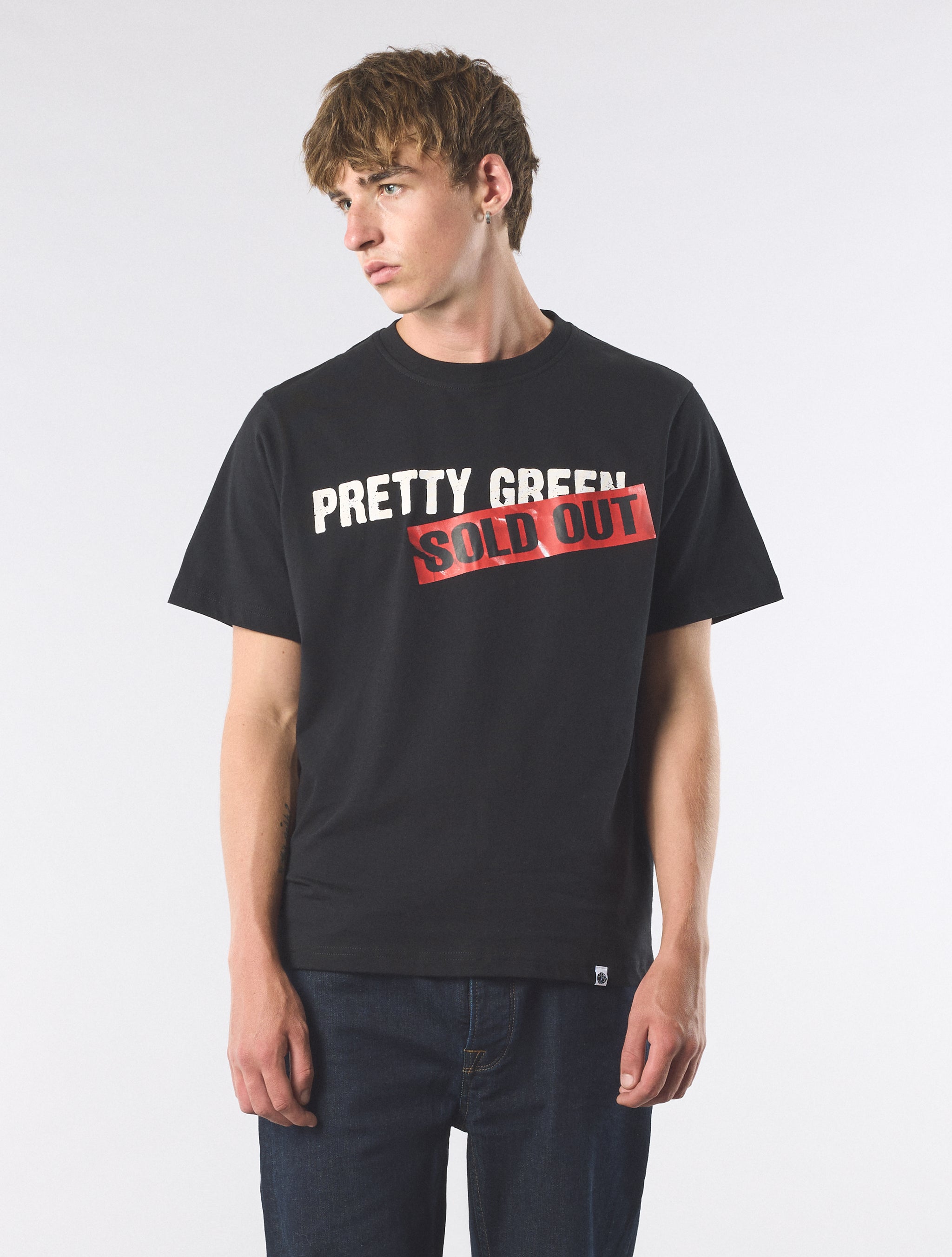 Black Sold Out T-shirt – Pretty Green Store