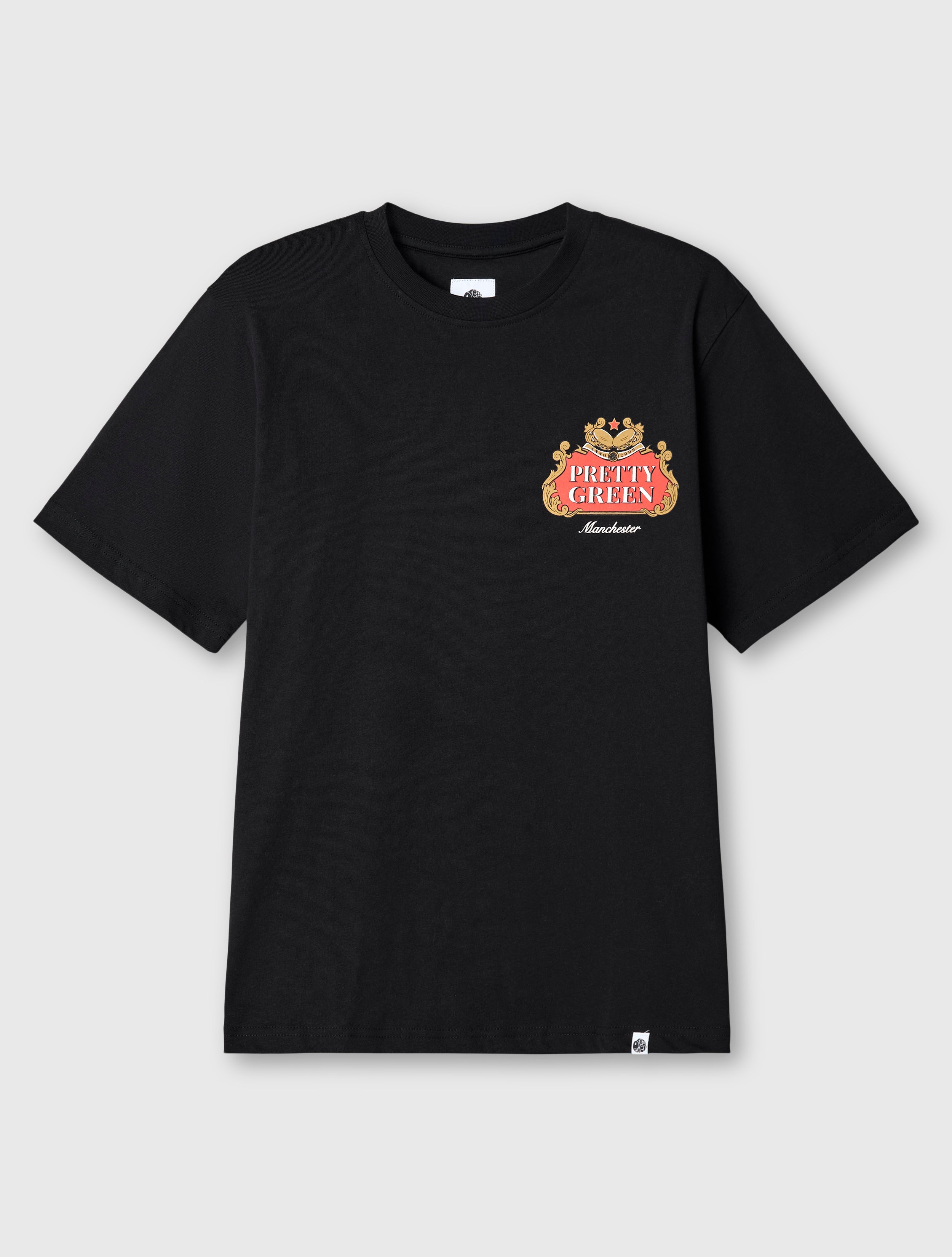 Black Walker Oversized Parka – Pretty Green Store