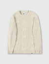 Stone Marlybone Paisley Cable Knit Jumper