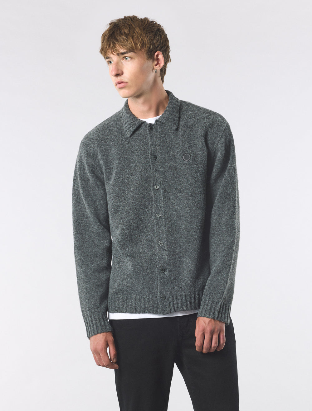 Grey Whittaker Knit Shirt