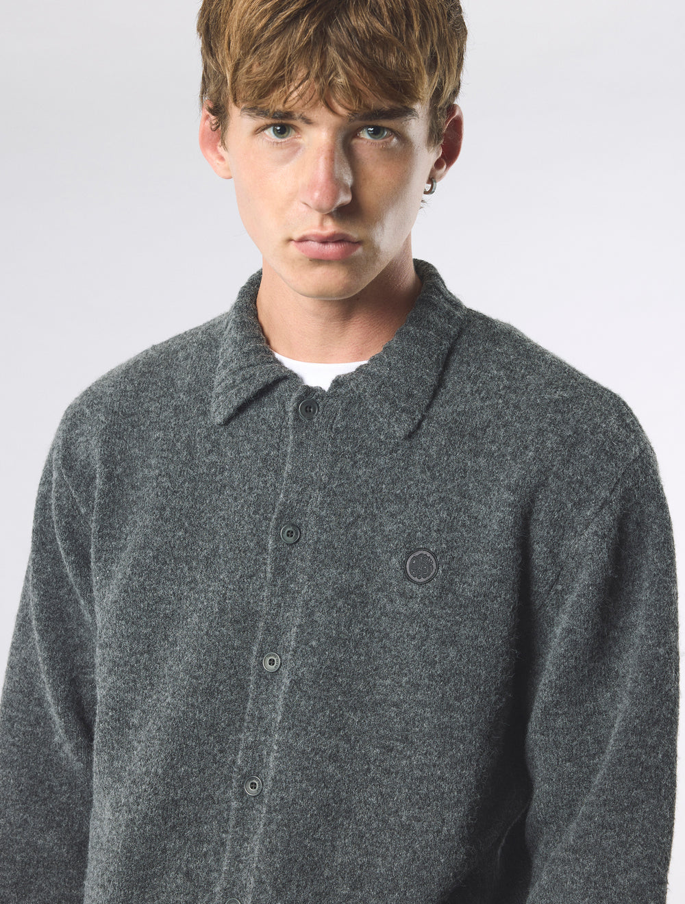 Grey Whittaker Knit Shirt
