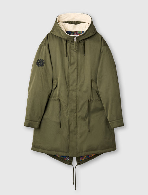 Khaki Portland Parka