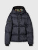 Black Stiperstone Puffer Jacket