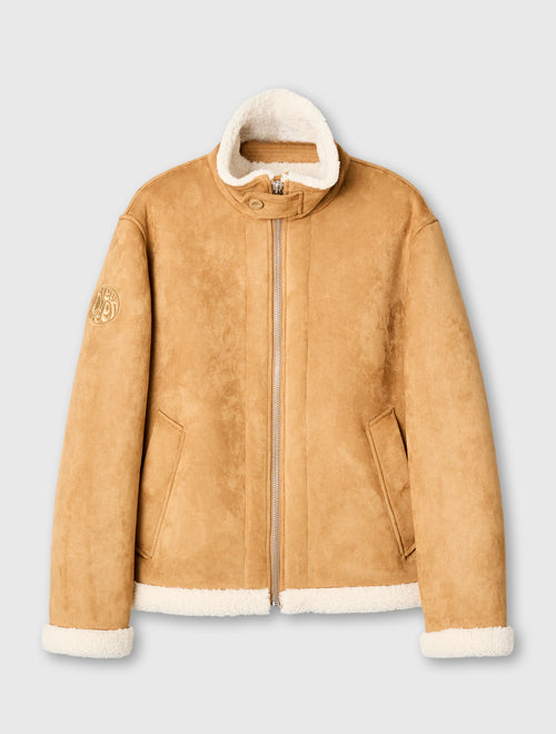 Taupe Ashcroft Flight Jacket