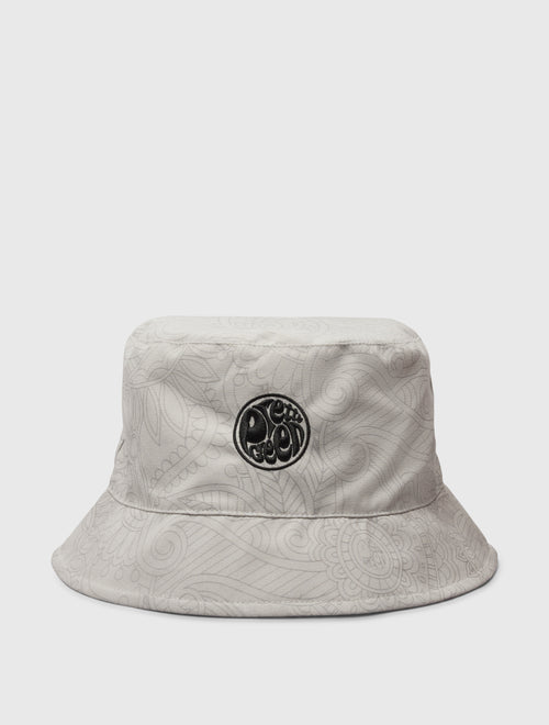 Grey Resonance Water Reactive Bucket Hat