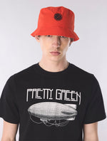 Red Resonance Water Reactive Bucket Hat