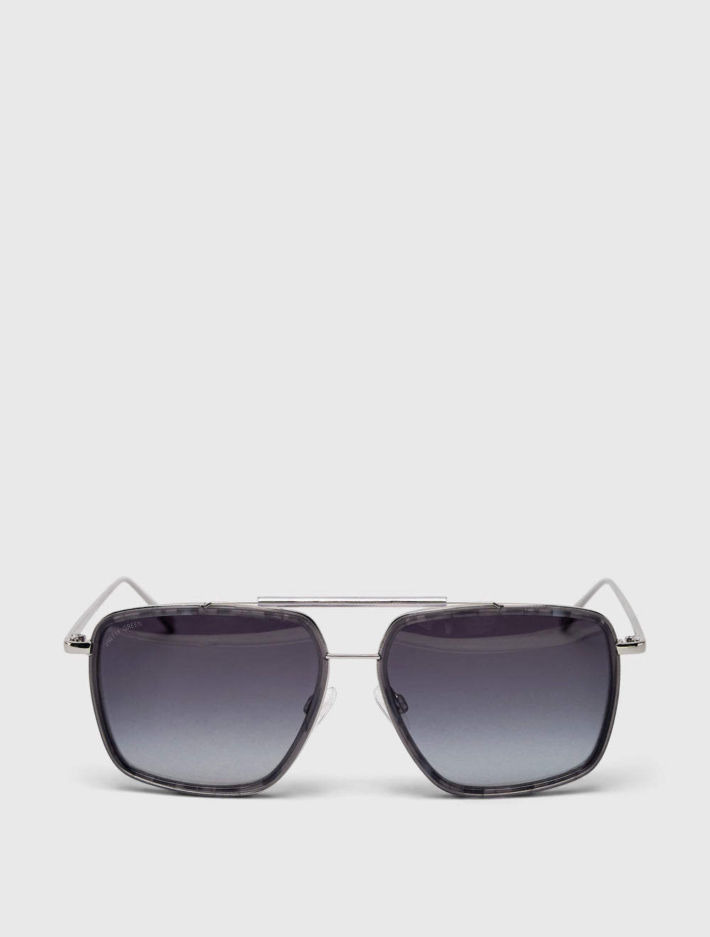 Grey Combination Navigator Sunglasses
