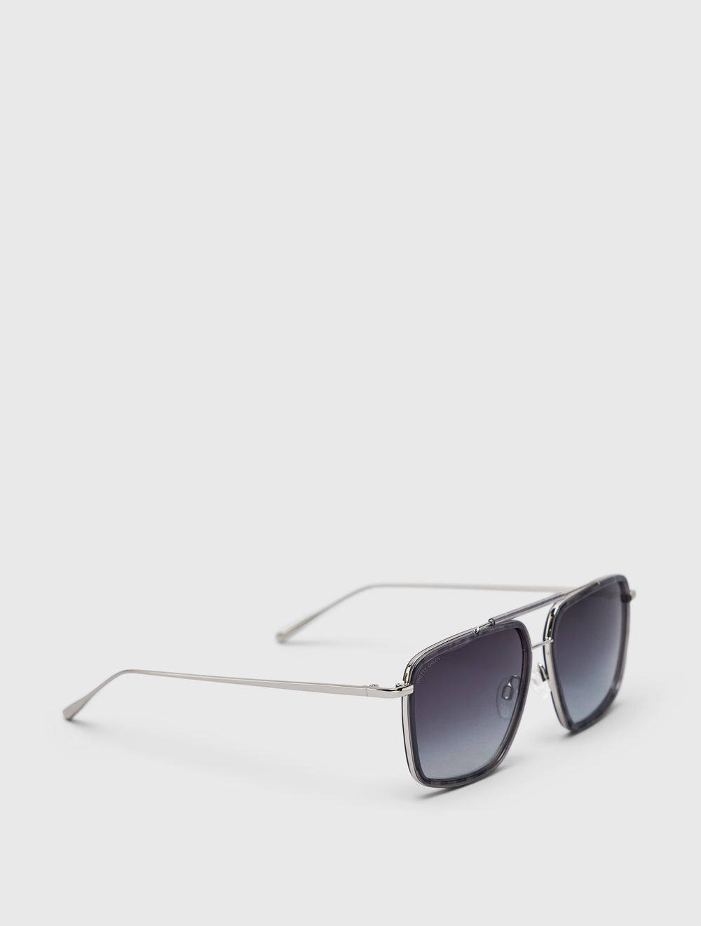 Grey Combination Navigator Sunglasses