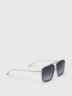 Grey Combination Navigator Sunglasses